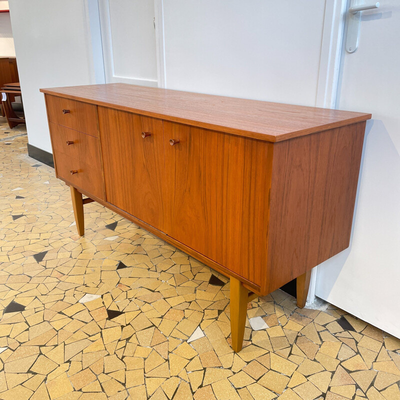 Scandinavian vintage teak sideboard, 1960