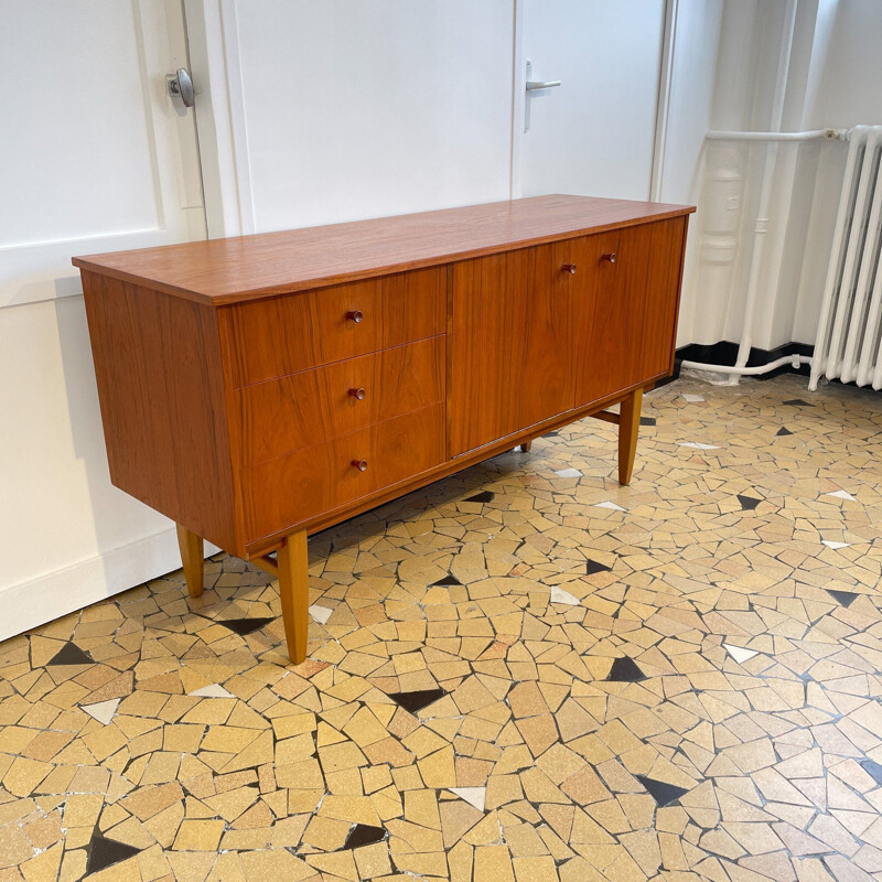 Scandinavian vintage teak sideboard, 1960