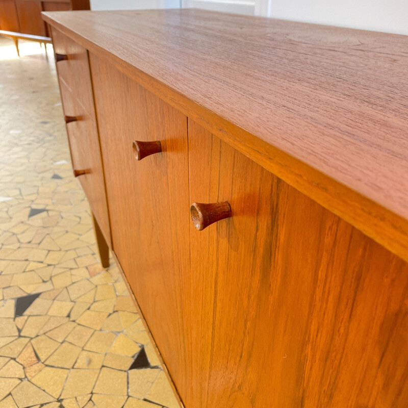 Scandinavian vintage teak sideboard, 1960