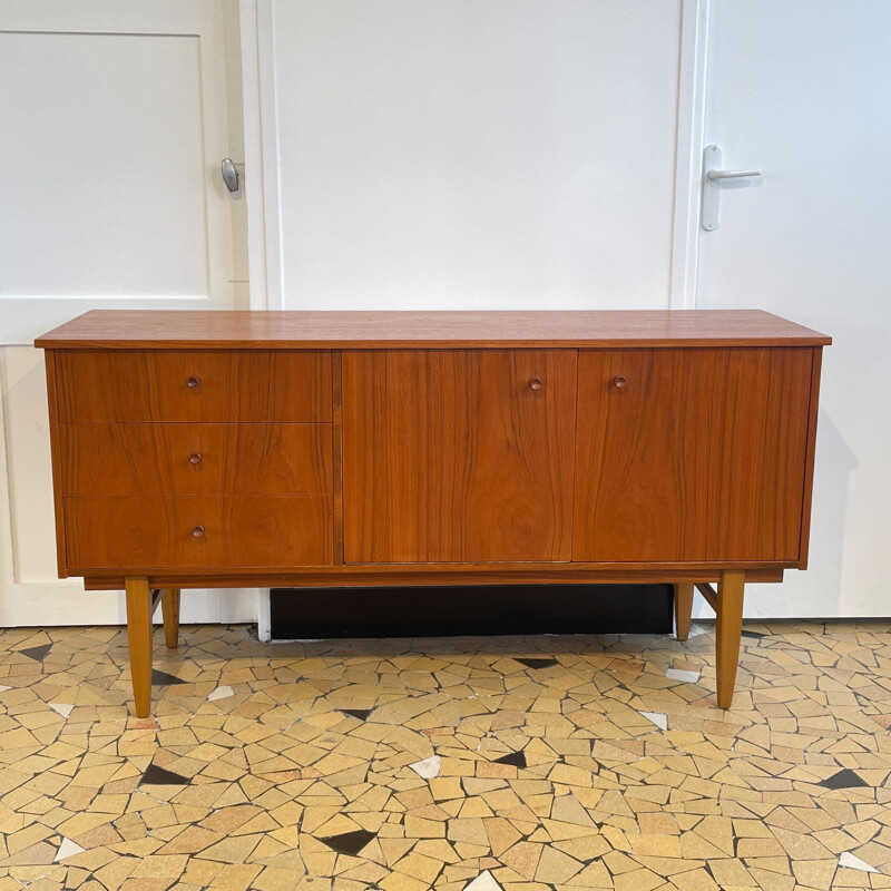 Scandinavian vintage teak sideboard, 1960