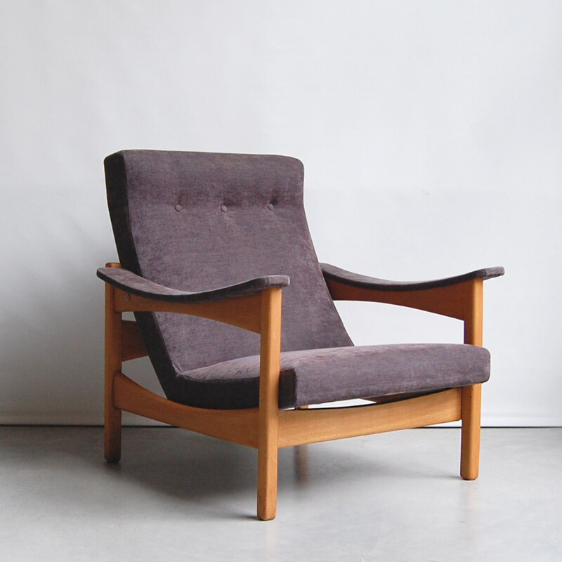 Vintage Drakkar fauteuil van Gilbert Steiner voor Steiner Seating, 1960