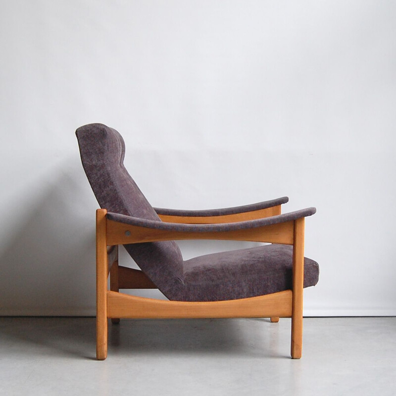 Vintage Drakkar fauteuil van Gilbert Steiner voor Steiner Seating, 1960