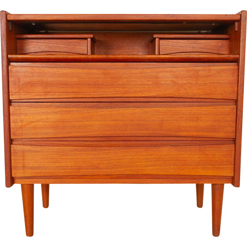 Vintage Danish teak  chest of drawers, 1960s