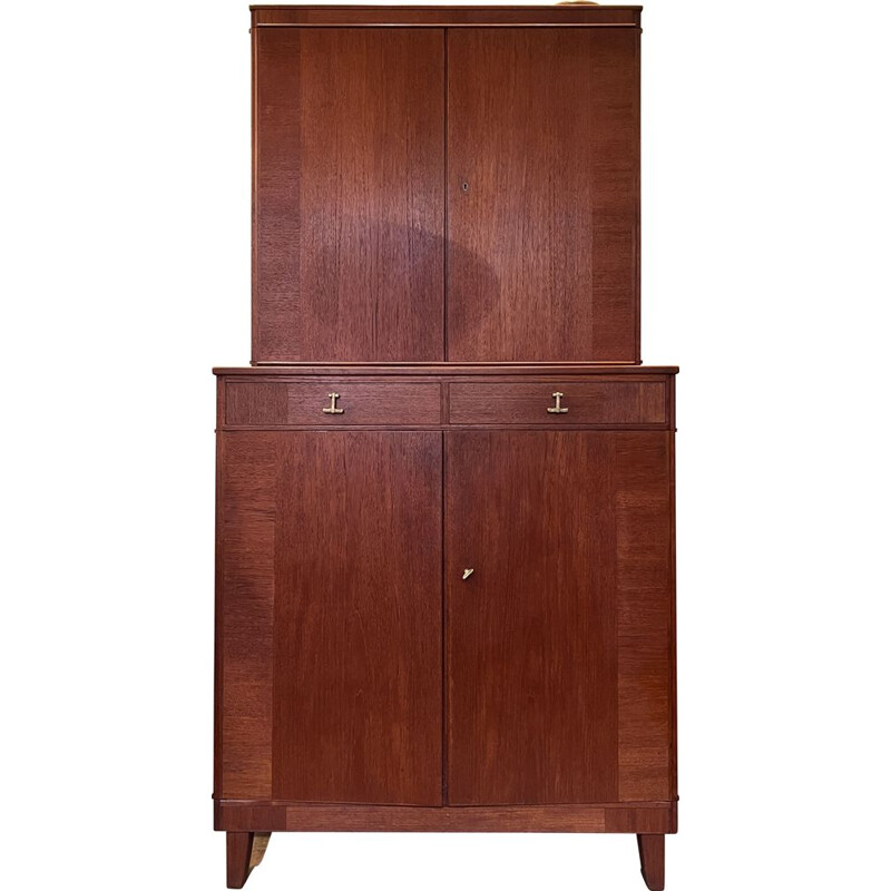 Vintage teak cabinet by Carl Malmsten, Sweden 1970