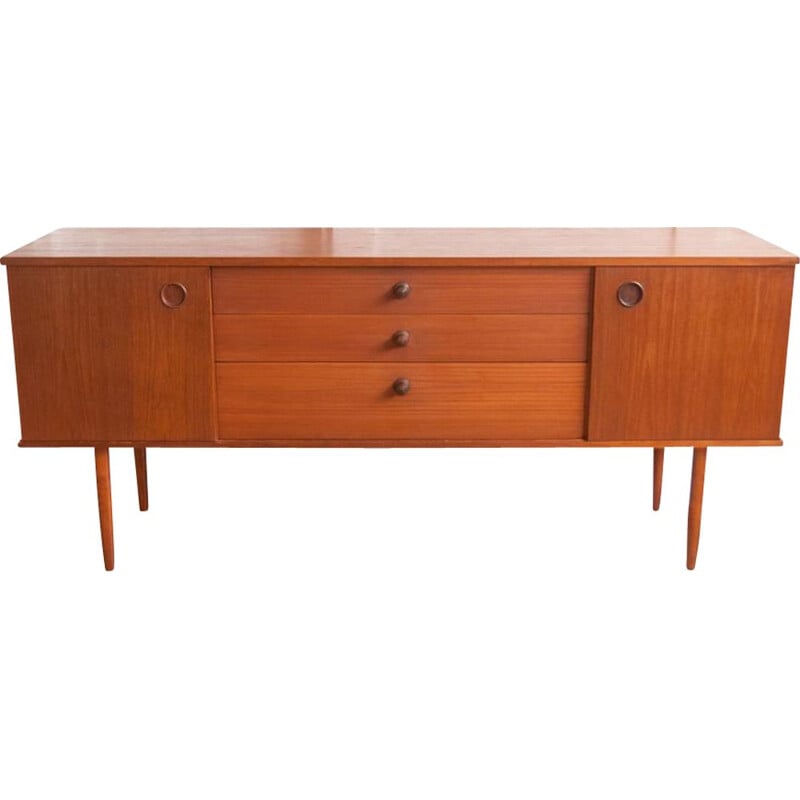 Vintage Avalon sideboard with two sliding doors, 1960