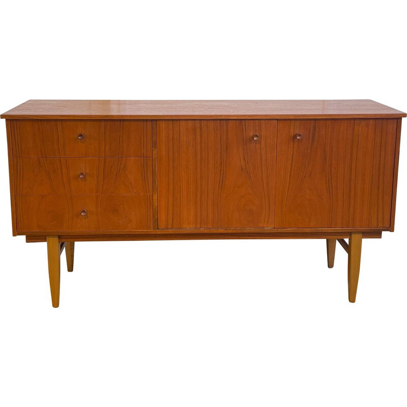 Enfilade scandinave vintage en teck, 1960