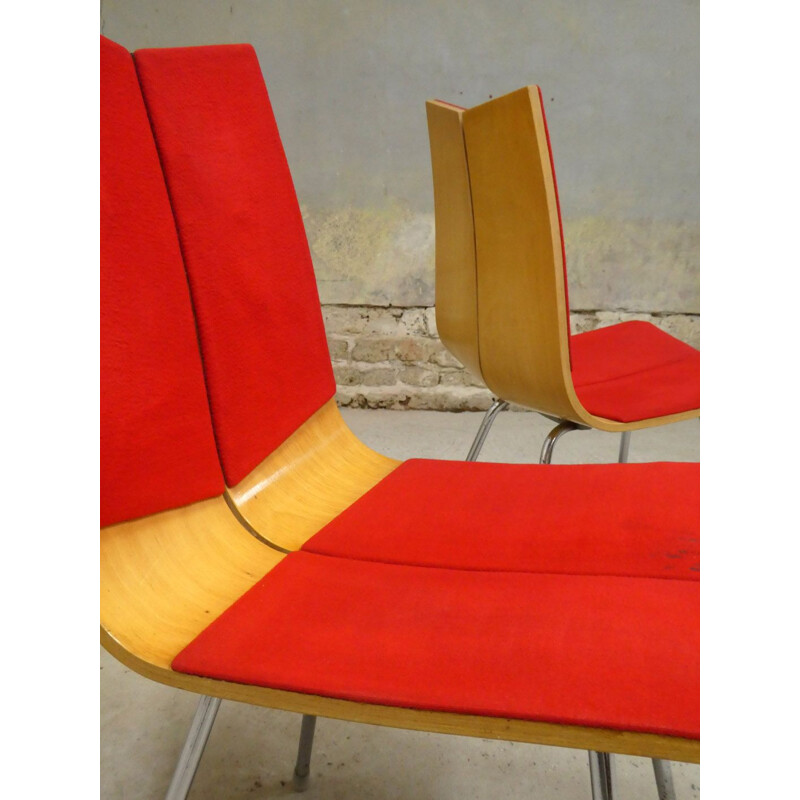 Pair of vintage chairs by Hans Bellmann, 1960