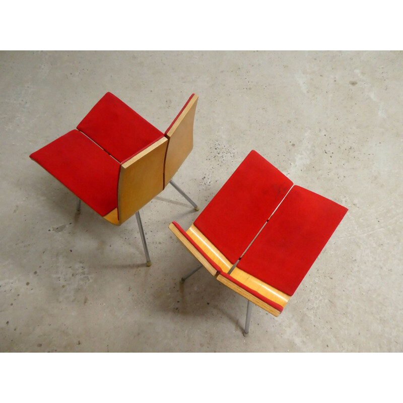 Pair of vintage chairs by Hans Bellmann, 1960