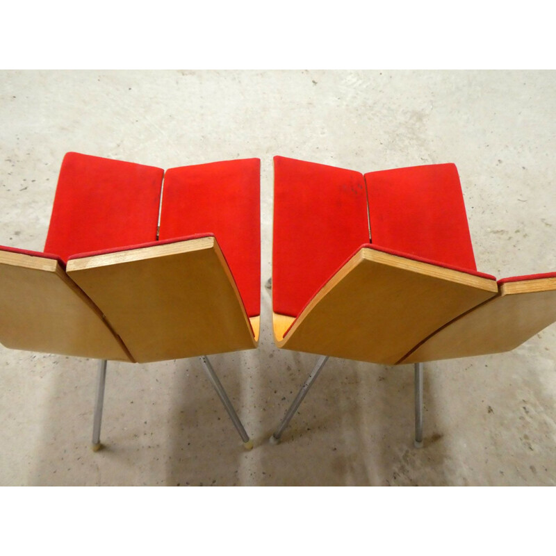 Pair of vintage chairs by Hans Bellmann, 1960