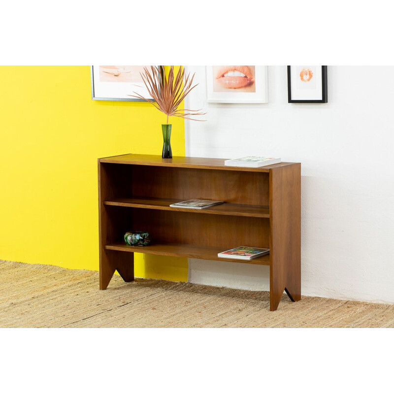 Scandinavian vintage teak bookcase, 1960