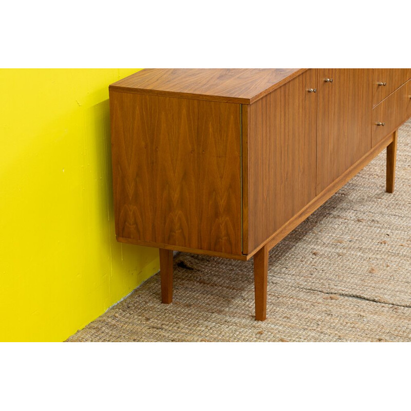 Scandinavian vintage light wood sideboard, 1960