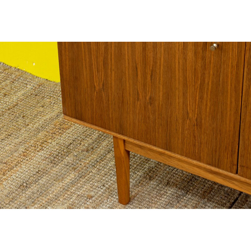 Scandinavian vintage light wood sideboard, 1960