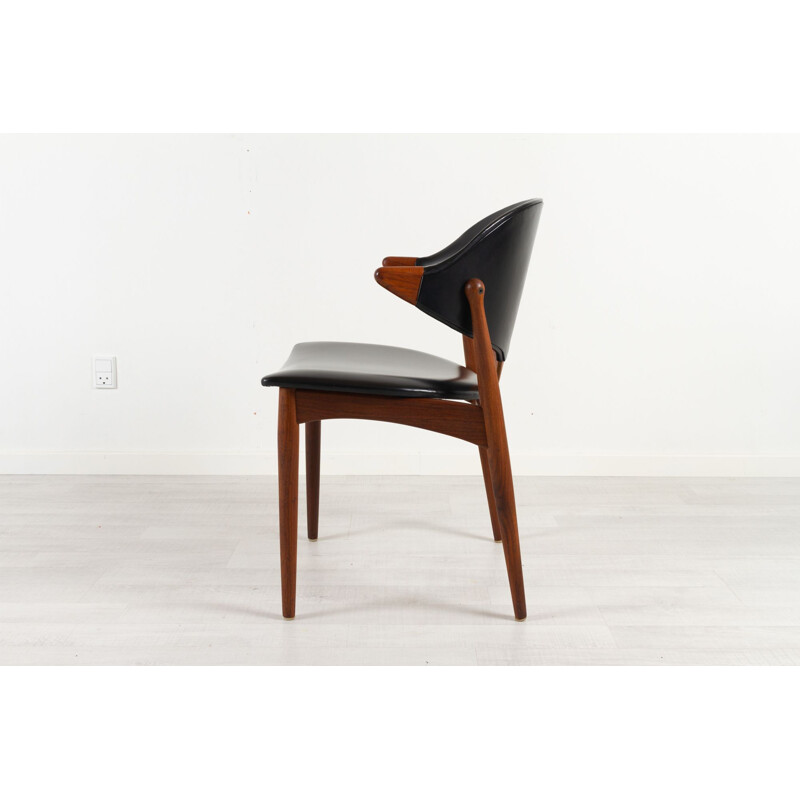 Vintage Danish teak armchair by Arne Vodder for Vamo, 1950s