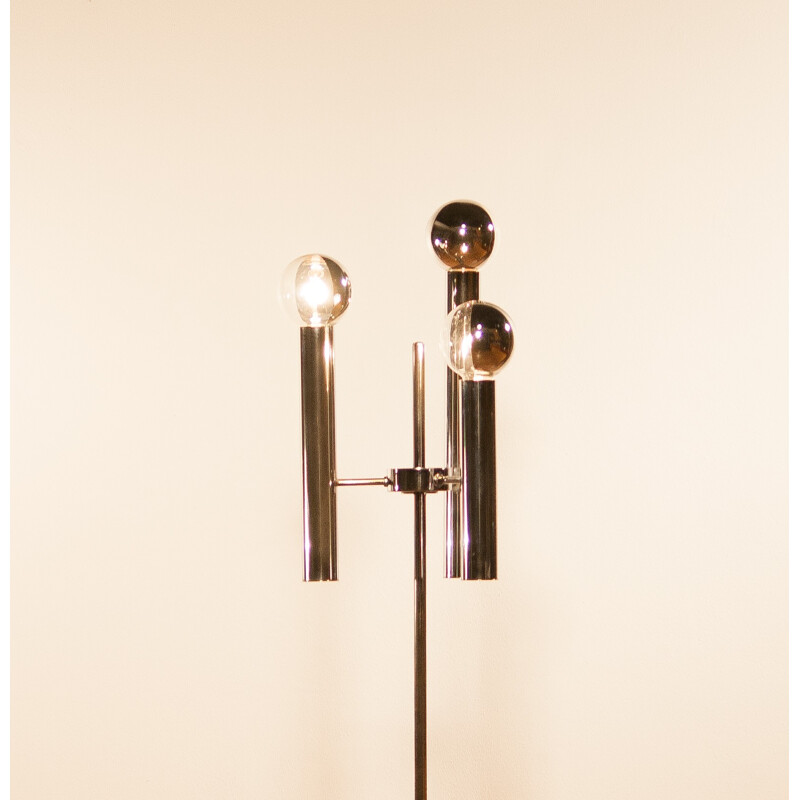 Italian floorlamp in metal - 1960s