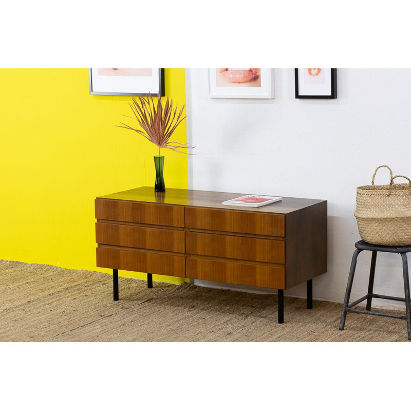 Scandinavian vintage wood sideboard, 1960