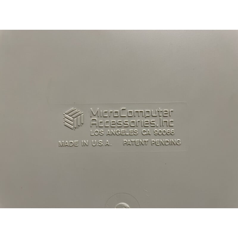 Mesa consola de plástico vintage de MicroComputer Accessories
