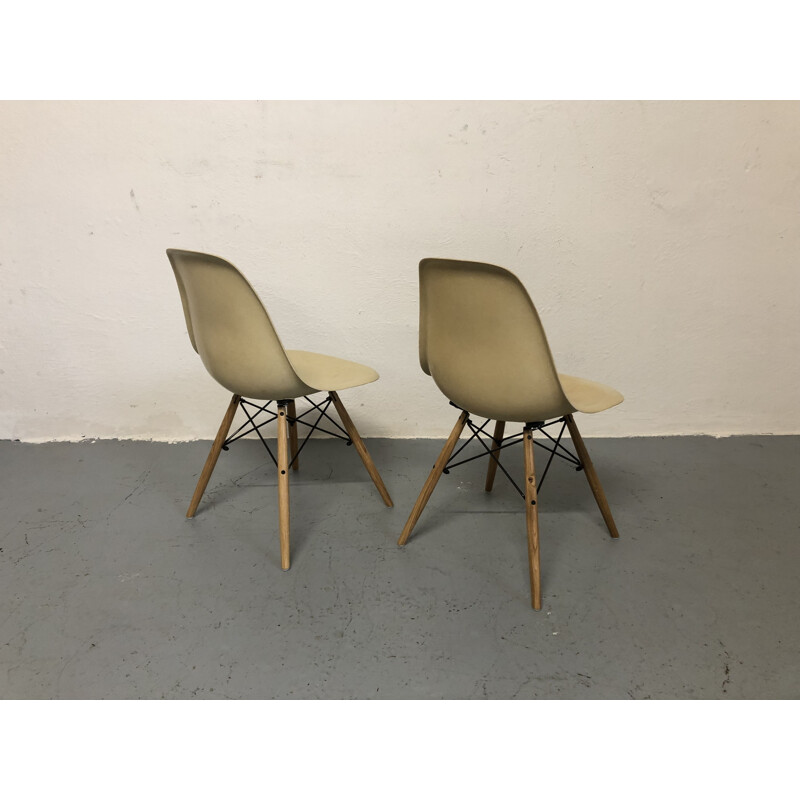 Paar Vintage-Stühle Dsw von Charles