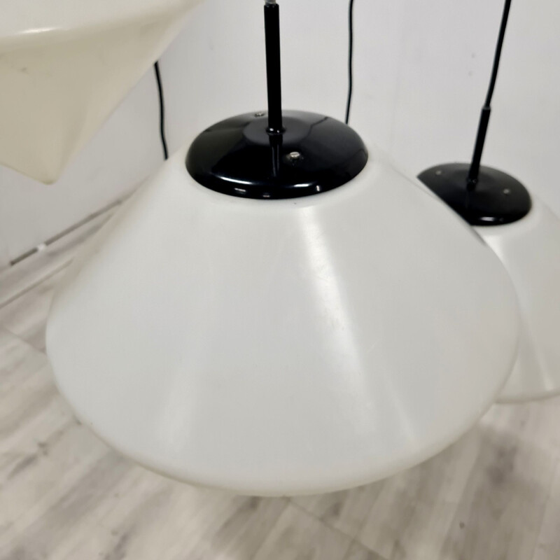 Vintage 5 globe pendant lamp by Tpv, Netherlands 1990s