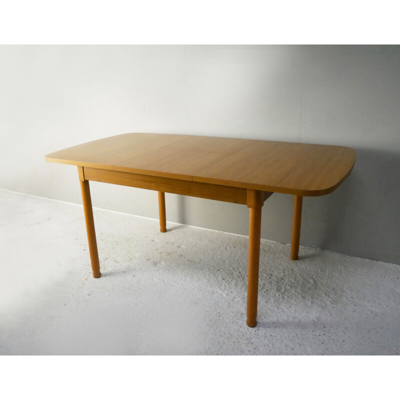 Mid century extending dining table by Schreiber, UK 1970s