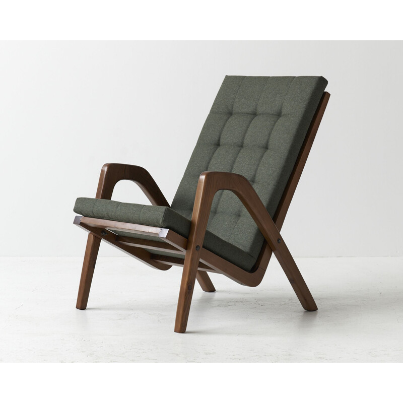 Vintage armchair by Jan Vaňek for Uluv, 1960s