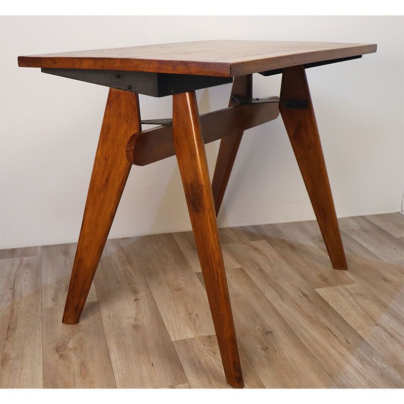 Vintage oakwood table, 1950