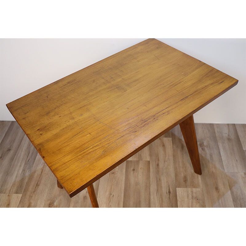 Vintage oakwood table, 1950