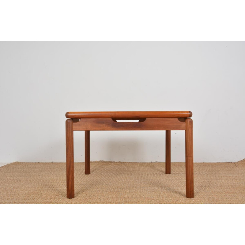 Scandinavian vintage teak coffee table, 1960