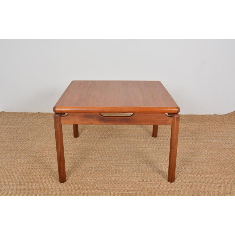 Scandinavian vintage teak coffee table, 1960