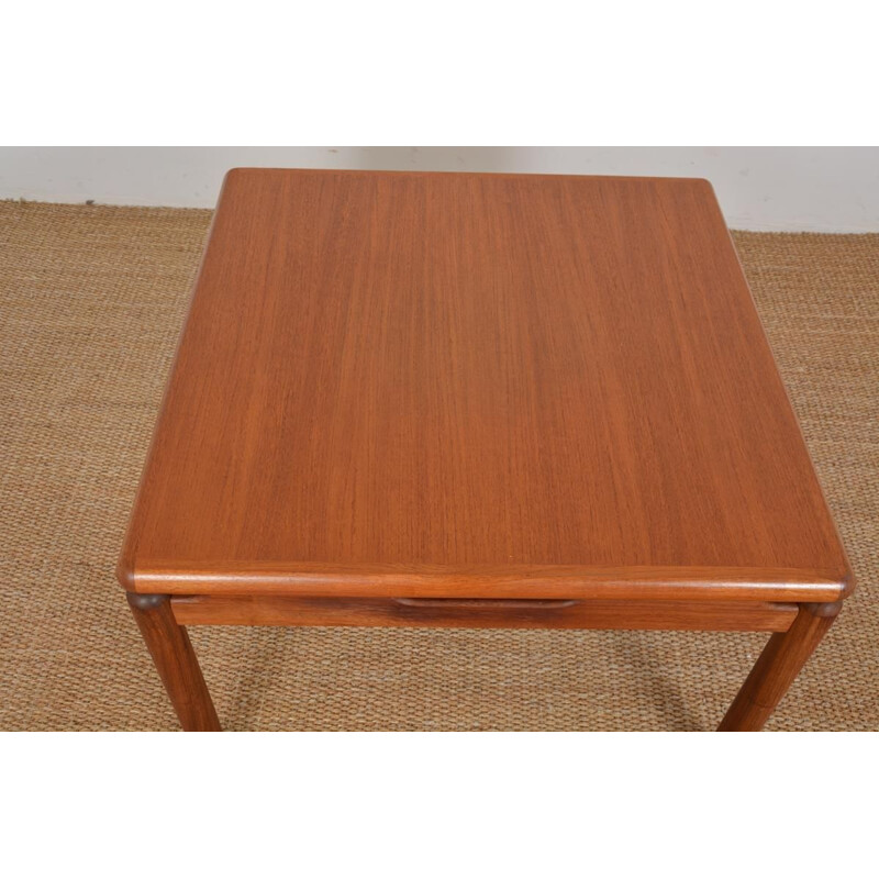 Scandinavian vintage teak coffee table, 1960