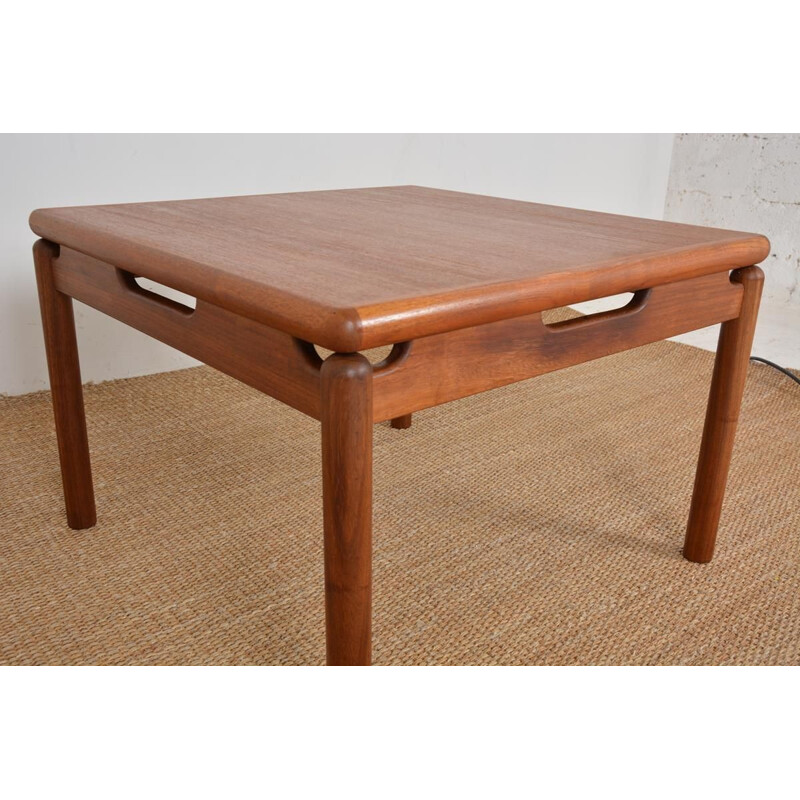 Scandinavian vintage teak coffee table, 1960