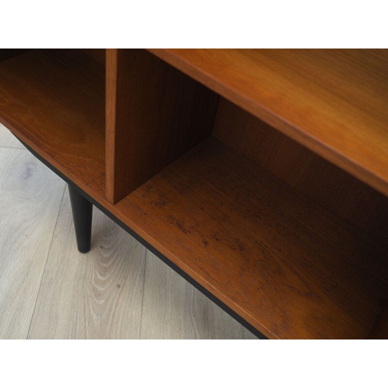 Teak vintage Danish bookcase by Farsø Møbelfabrik, 1970s