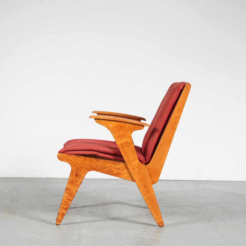 Fauteuil vintage "Sliedrecht" par Wim van Gelderen pour Spectrum, Pays-Bas 1950