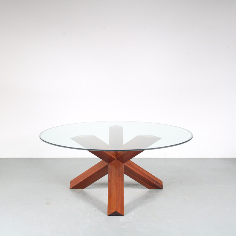 Table vintage "La Rotonda" par Mario Bellini pour Cassina, Italie 1970