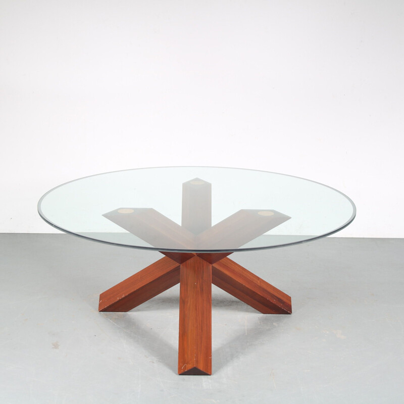 Table vintage "La Rotonda" par Mario Bellini pour Cassina, Italie 1970