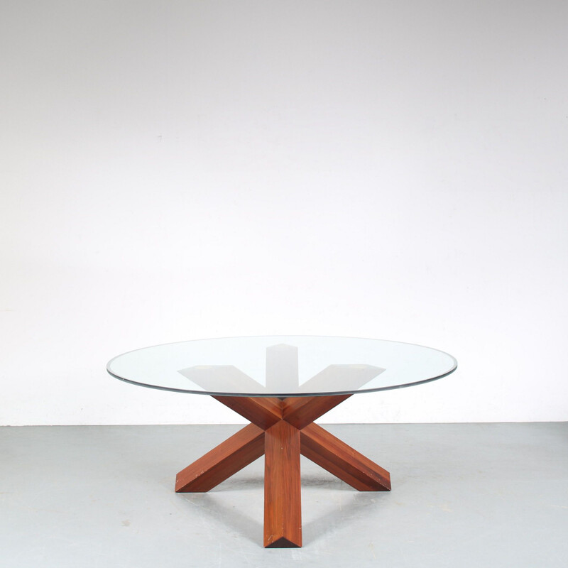 Vintage "La Rotonda" dining table by Mario Bellini for Cassina, Italy 1970