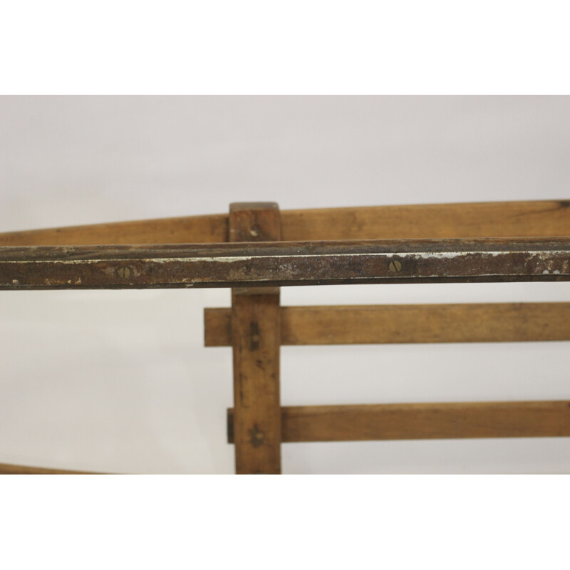 Vintage wooden sled