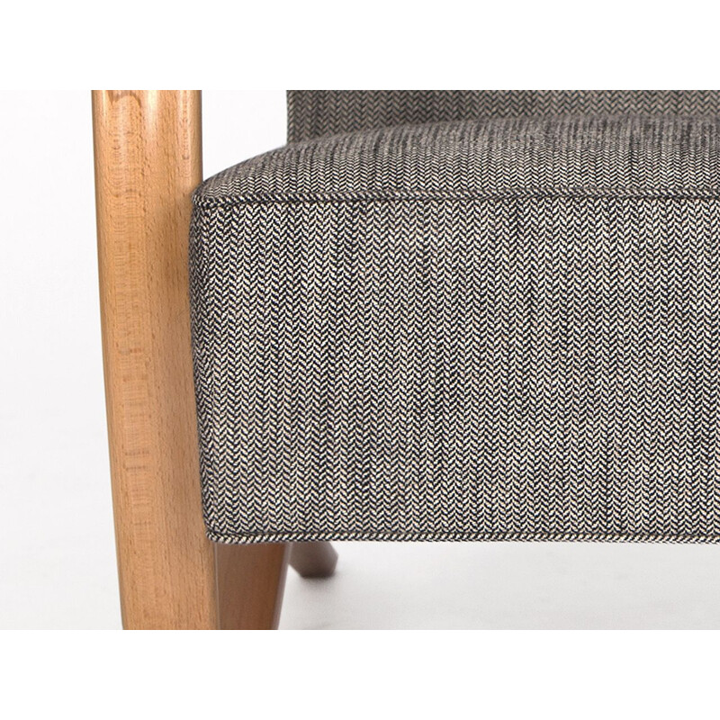 Vintage armchair H-269 by Jindřich Halabala for Spojene Up Zavody, 1930s