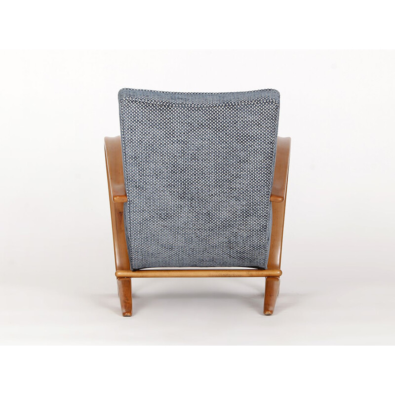 Vintage fauteuil van Jindrich Halabala voor Spojene Up Zavody, 1930