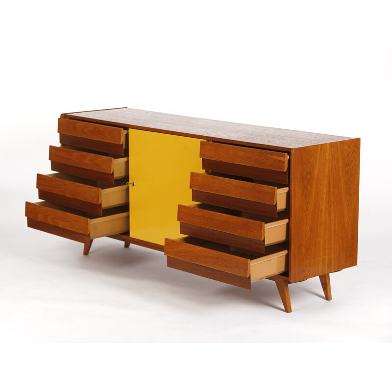 Vintage sideboard by Jiri Jiroutek for Interior Praha, Czechoslovakia 1960s