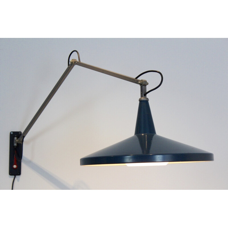 Gispen "Panama" wall lamp, Wim RIETVELD - 1950s