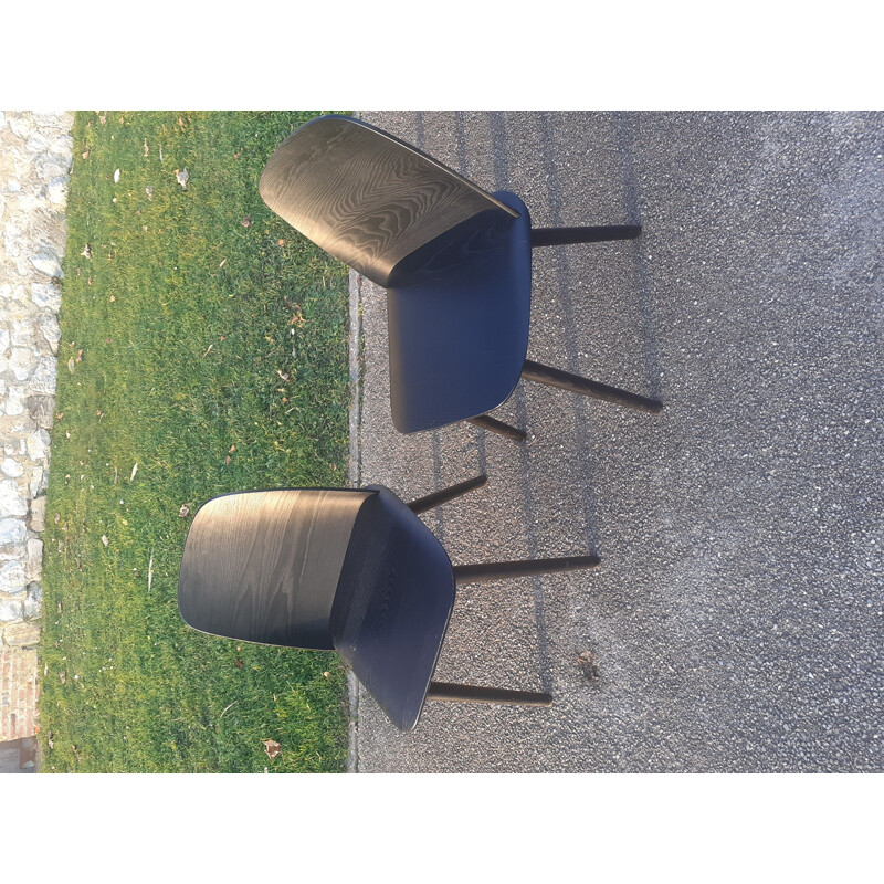 Pair of Nerd vintage danish chairs by David Geckeler for Muuto