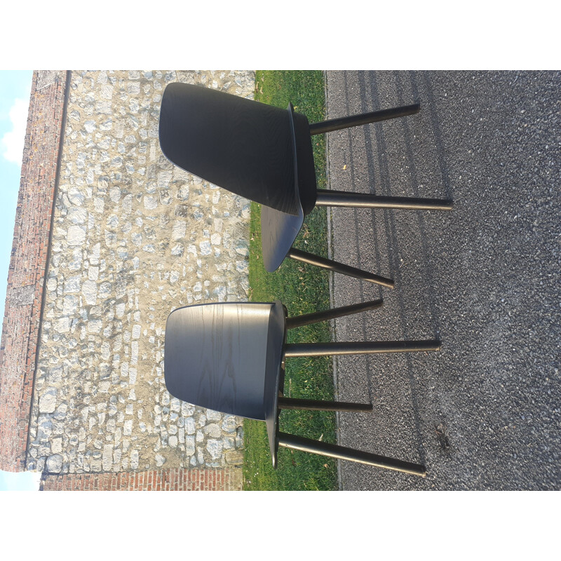 Paire de chaises danoises vintage Nerd par David Geckeler pour Muuto