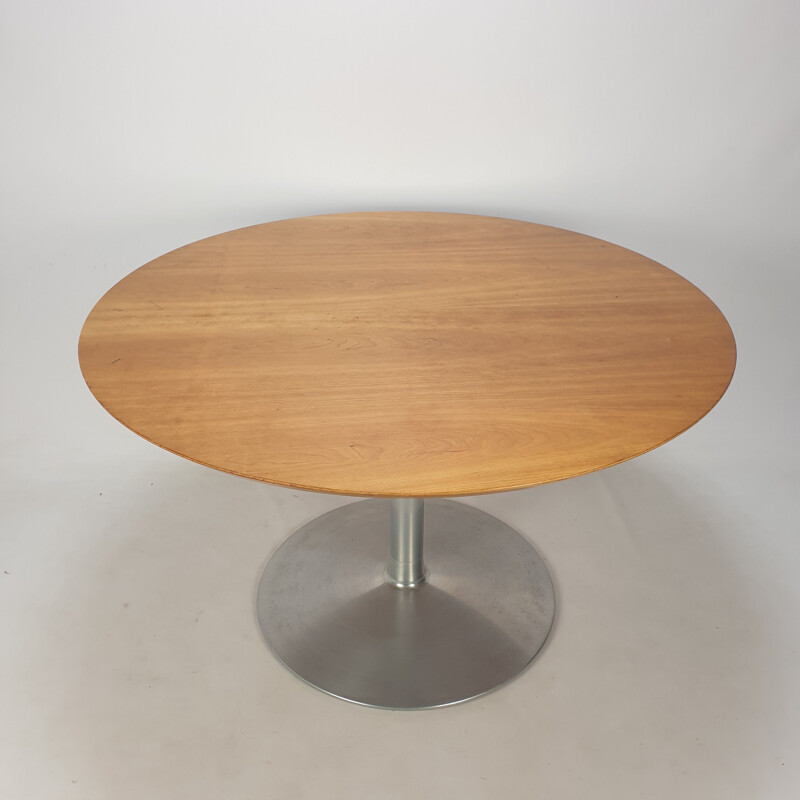 Round vintage dining table by Pierre Paulin for Artifort, 1960s