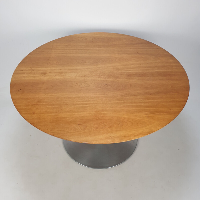 Round vintage dining table by Pierre Paulin for Artifort, 1960s