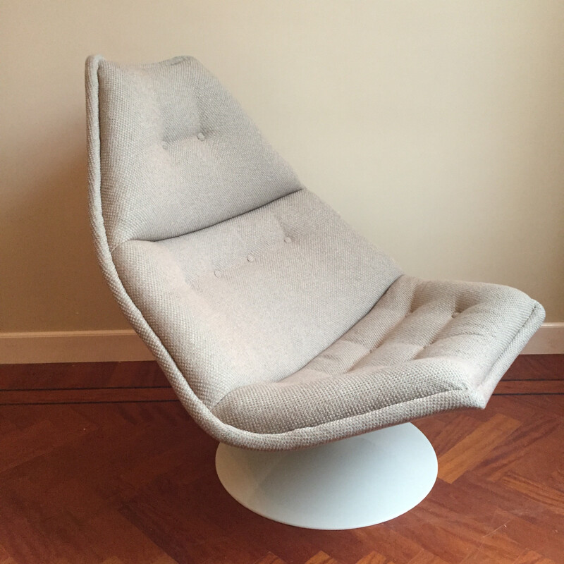 Fauteuil "F510" Artifort en tissu, Geoffrey HARCOURT - 1970