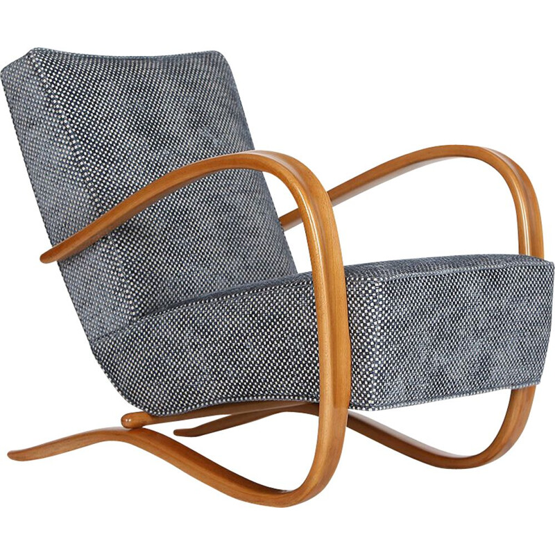 Vintage armchair by Jindrich Halabala for Spojene Up Zavody, 1930s