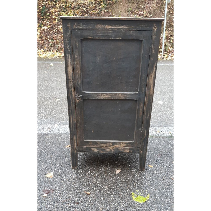 Vintage wood and panel craft cabinet, 1950