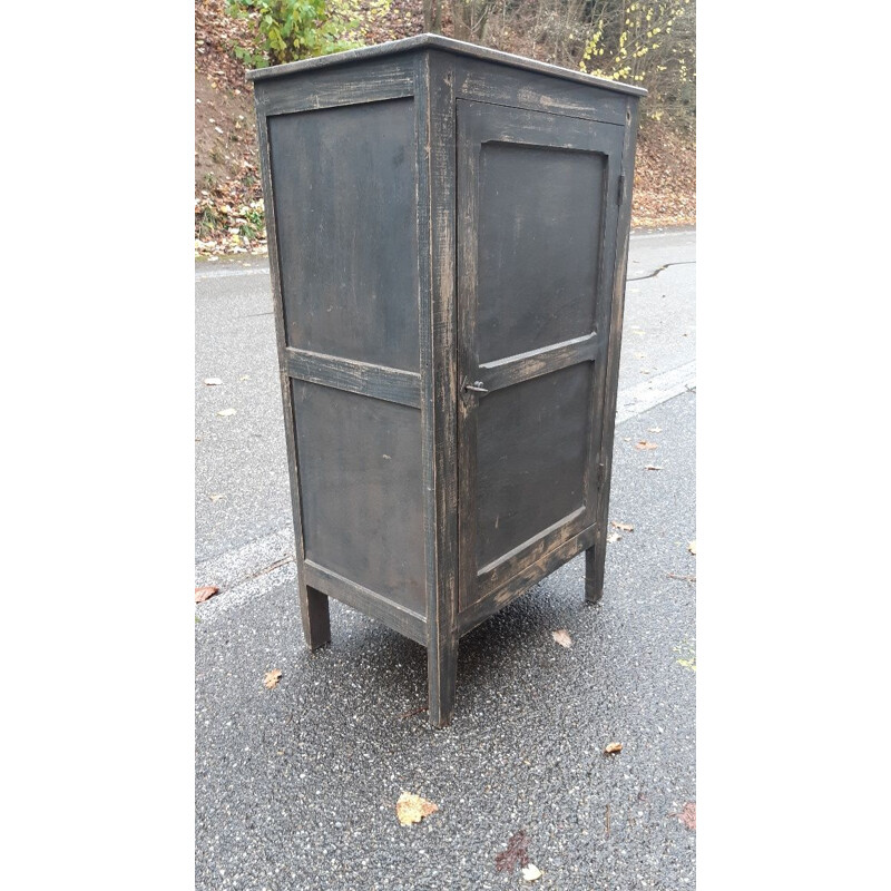 Vintage wood and panel craft cabinet, 1950