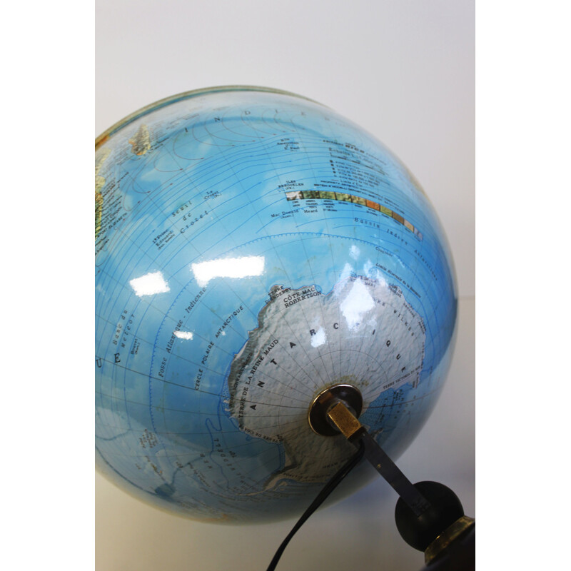 Vintage lichtgevende globe van NovaRico, 1980