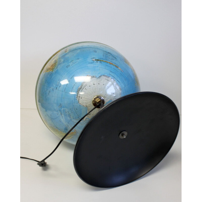 Vintage lichtgevende globe van NovaRico, 1980